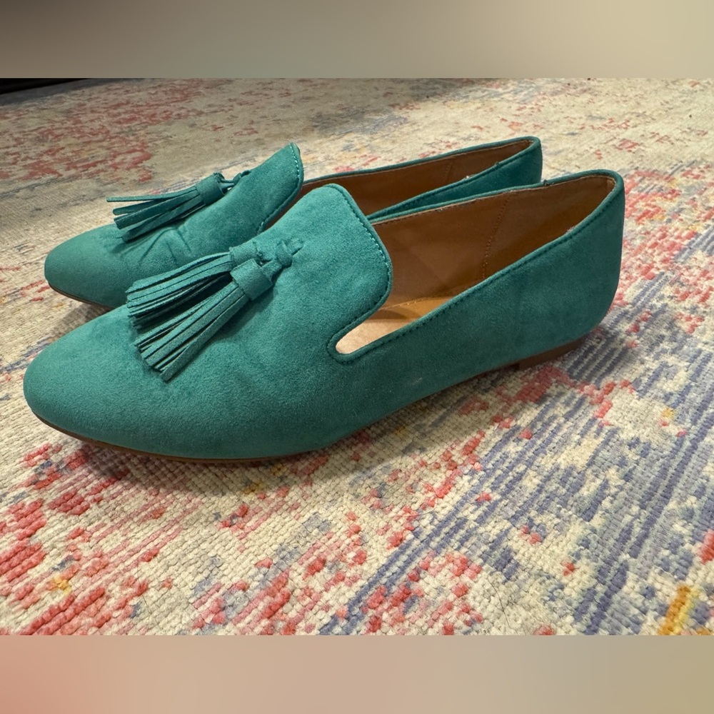 J crew tassel loafers size 7